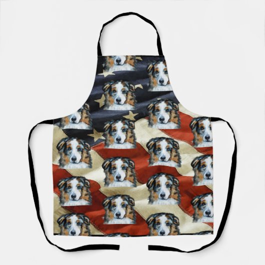 Australian Shepherd Schort (Voorkant)