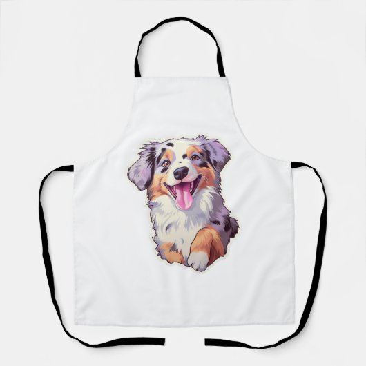 Australian Shepherd Schort (Voorkant)