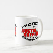 Australian Shepherd Security Koffiemok (Voorkant rechts)