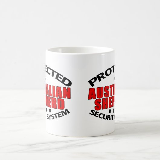 Australian Shepherd Security Koffiemok (Center)