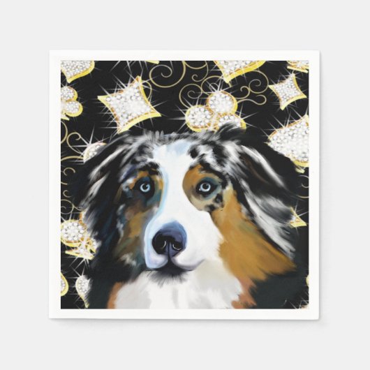Australian Shepherd   Servet (Voorkant)