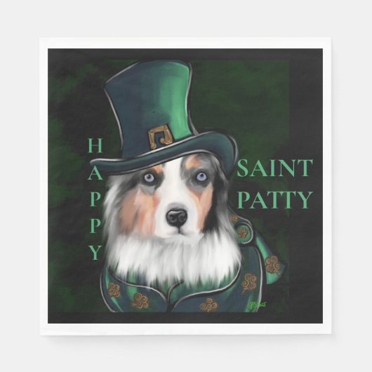AUSTRALIAN SHEPHERD SERVET (Voorkant)
