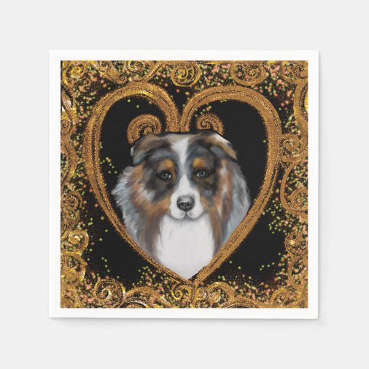 Australian Shepherd   Servet (Voorkant)