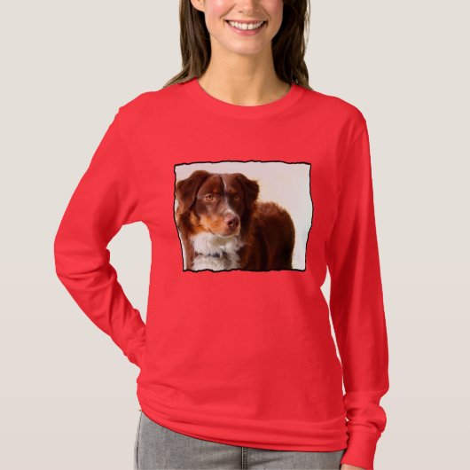Australian Shepherd shirt (Voorkant)