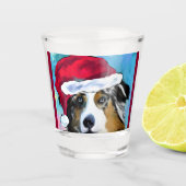 Australian Shepherd Shot Glas (Voorkant)