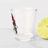 Australian Shepherd Shot Glas (Rechts)