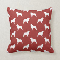 Australian Shepherd Silhouettes Pattern