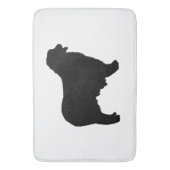 Australian Shepherd silo Badmat (Voorkant Verticaal)