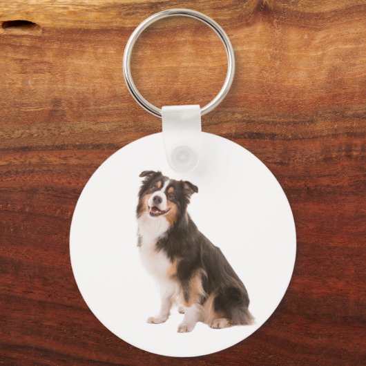 Australian Shepherd Sleutelhanger (Voorkant)