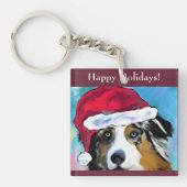 Australian Shepherd Sleutelhanger (voorkant)