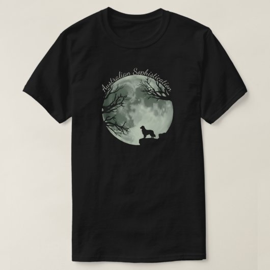 Australian Shepherd Sofisticatie T-Shirt (Design voorkant)