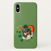 Australian Shepherd St Patricks Case-Mate iPhone Case (Achterkant)