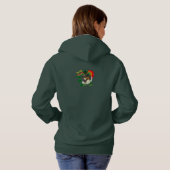 Australian Shepherd St Patricks Day Hoodie (Achterkant volledig)
