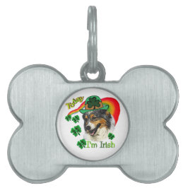 Australian Shepherd St Patricks Huisdieren Naamplaatje