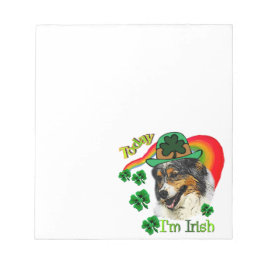 Australian Shepherd St Patricks Notitieblok