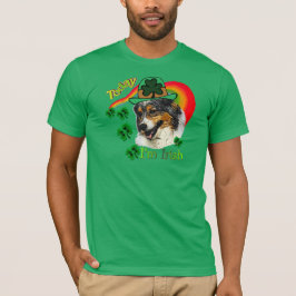 Australian Shepherd St Patricks T-shirt
