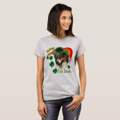 Australian Shepherd St Patricks T-shirt (Voorkant volledig)