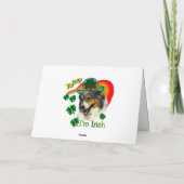 Australian Shepherd St. Pattys Kaart (Achterkant)