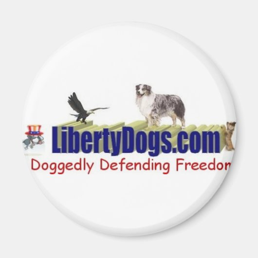 Australian Shepherd Stuff Magneet (Voorkant)