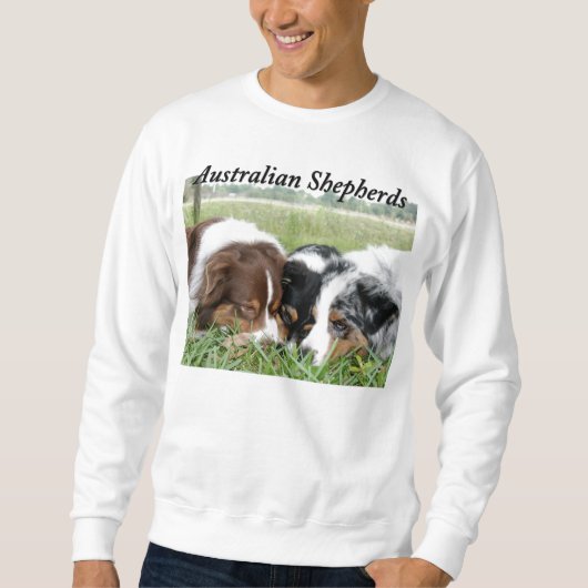Australian Shepherd Sweatshirt (Voorkant)