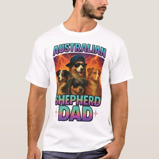 Australian Shepherd T-shirt (Voorkant)