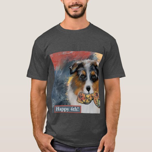 Australian Shepherd T-shirt (Voorkant)