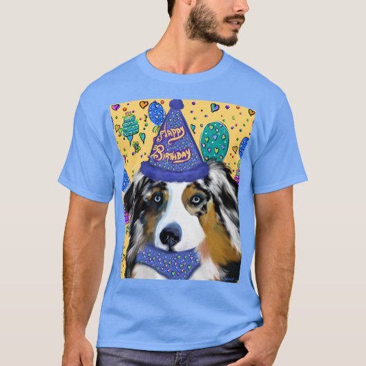 AUSTRALIAN SHEPHERD T-SHIRT (Voorkant)