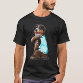 Australian Shepherd Tattoos I Love Dad Gift Vader T-shirt (Voorkant)