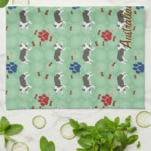 Australian Shepherd Theedoek (Gevouwen)