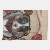 AUSTRALIAN SHEPHERD THEEDOEK (Horizontaal)