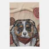 AUSTRALIAN SHEPHERD THEEDOEK (Verticaal)