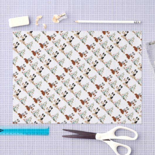 Australian Shepherd Tissue Paper Tissuepapier (Craft)