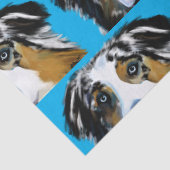 AUSTRALIAN SHEPHERD TISSUEPAPIER (Detail)