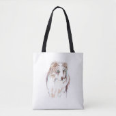 Australian Shepherd Tote Bag (Voorkant)