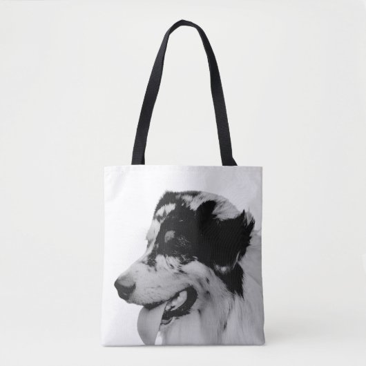 Australian Shepherd Tote Bag (Voorkant)