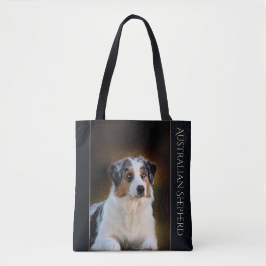 Australian Shepherd Tote Bag (Voorkant)