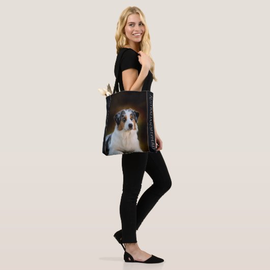 Australian Shepherd Tote Bag (Op model)