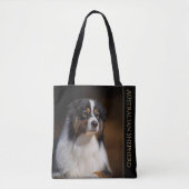 Australian Shepherd Tote Bag (Voorkant)