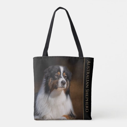 Australian Shepherd Tote Bag (Achterkant)