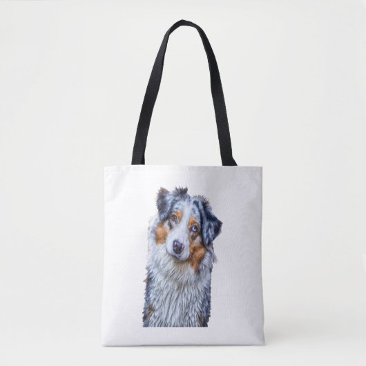 Australian Shepherd Tote Bag (Voorkant)