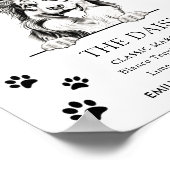 Australian Shepherd Trouwhandtekening Drink Teken Poster (Hoek)