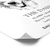 Australian Shepherd Trouwhandtekening Drink Teken Poster (Hoek)