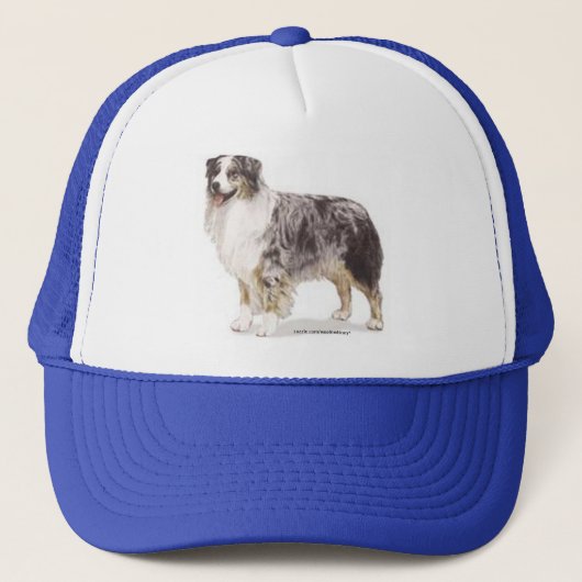 Australian Shepherd Trucker Pet (Voorkant)