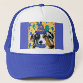 AUSTRALIAN SHEPHERD TRUCKER PET (Voorkant)