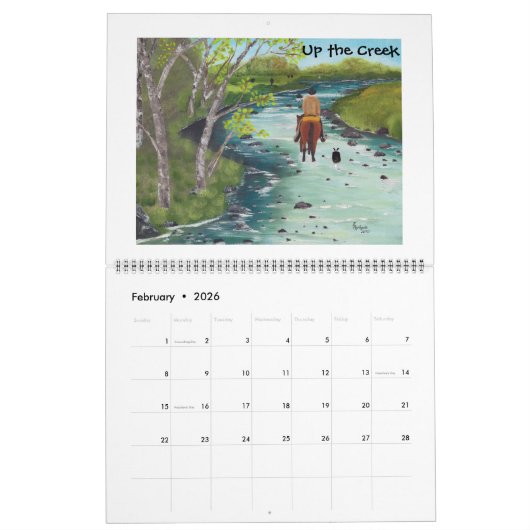Australian Shepherd Two Page Large Calendar Kalender (Feb 2026)