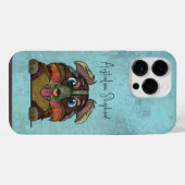 Australian Shepherd Ugly Face iPhone Hoesje (Achterkant horizontaal)