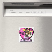 Australian Shepherd Valentijnsdag Gifts Magneet (Insitu (Vaatwasser))