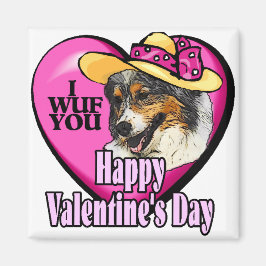 Australian Shepherd Valentijnsdag Gifts Magneet