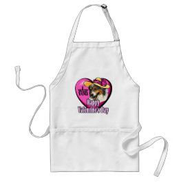 Australian Shepherd Valentijnsdag Gifts Standaard Schort