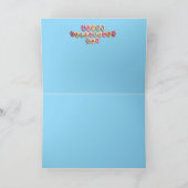 Australian Shepherd Valentine Card Feestdagen Kaart (Binnen)